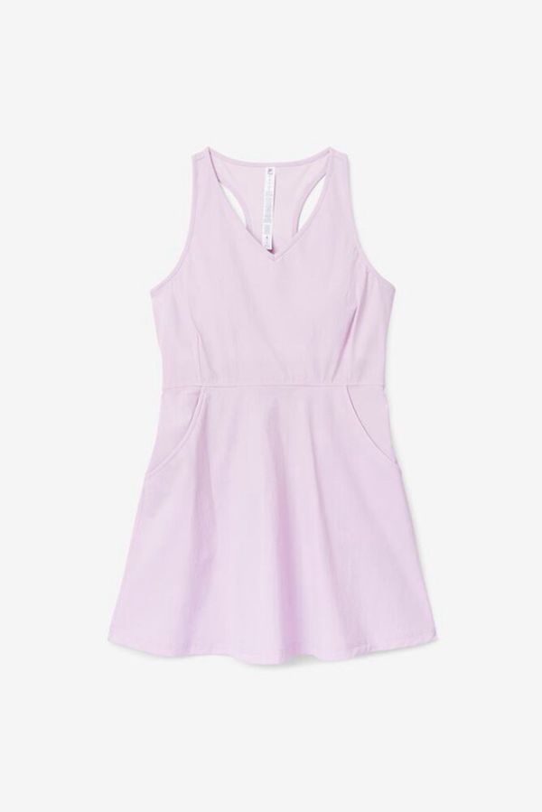 Vestidos Fila Mujer Lavanda - Tie Breaker Tennis - España 852317RBK